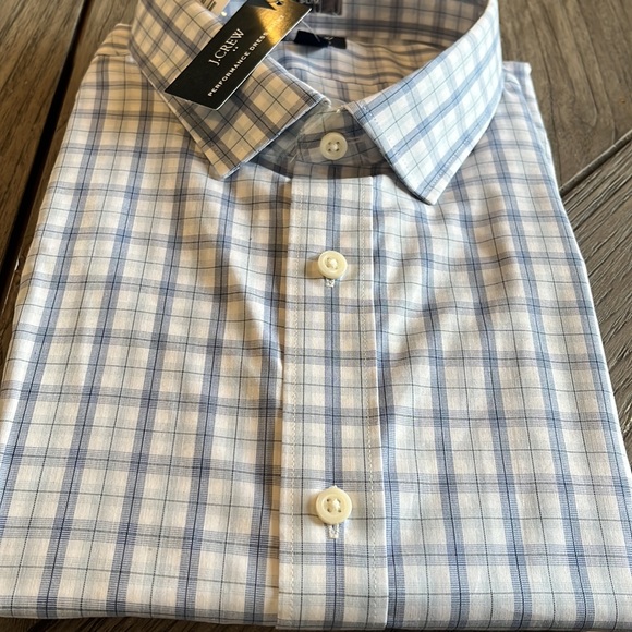 J CREW XXL LONG SLEEVE DRESS SHIRT SLIM CUT PERFORMANCE QUICK DRY MOISTURE WICK - Picture 7 of 8